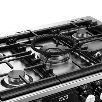 Cuisinière Enduro 7 Feux 100x90 avec Affichage Multifours PCK100X60X – Image 5