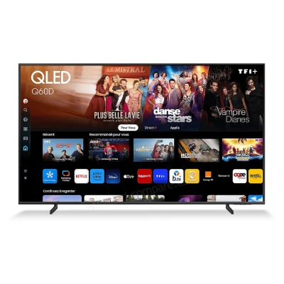 Téléviseur Samsung 65" QLED   2024, 4K, Smart TV 65Q60D