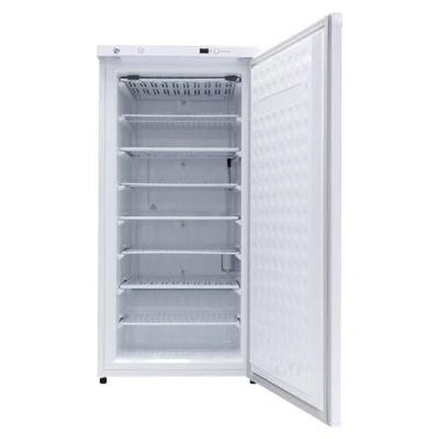 Congélateur + Réfrigérateur EVVOLI Vertical 1 Porte 8 Tiroirs – 195 Litres Blanc – Image 4