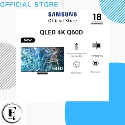 Samsung TV QLED 65" QA65Q60DA 4K – L’Immersion Totale en Ultra HD avec Tizen OS – Image 2