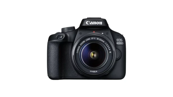 Canon EOS 4000D + Objectif EF-S 18-55mm f/3.5-5.6 IS STM – Appareil Photo Reflex Numérique Wi-Fi |