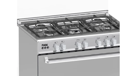 Cuisinière FINIX 5 Feux 90x60 Inox – G95NDM (62V12T2G1X) – Image 2