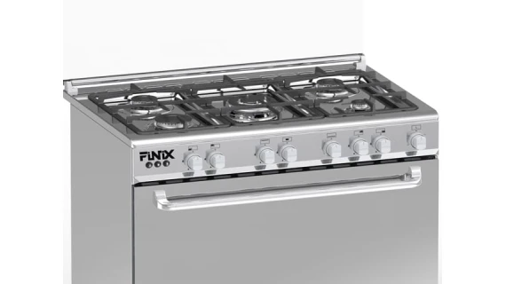 Cuisinière FINIX 5 Feux 90x60 Inox – G95NDM (62V12T2G1X) – Image 4
