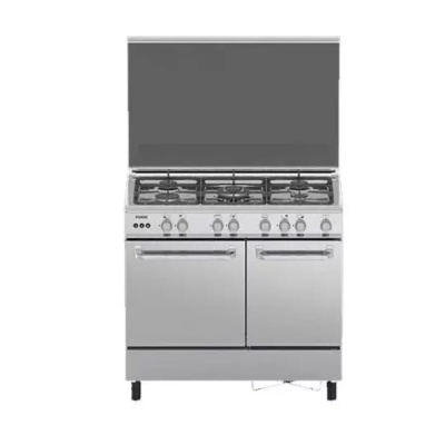 Cuisinière FINIX 5 feux 90x60 avec porte à bouteille – G95NEM (Gris)