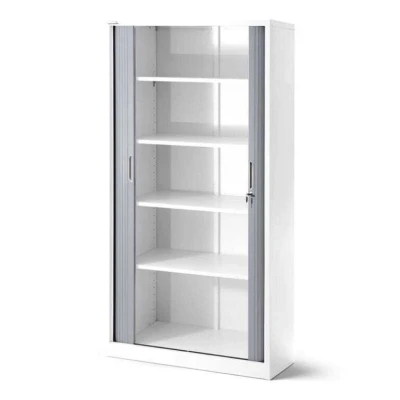 Armoire Métallique Coulissante TP-45 – 3 Portes – Gris – Image 4