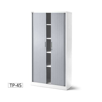 Armoire Métallique Coulissante TP-45 – 3 Portes – Gris