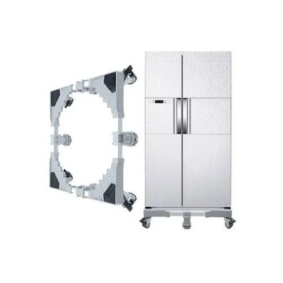Support Réfrigérateur Side by Side – Grand Modèle Robuste et Réglable avec Roues Pivotantes