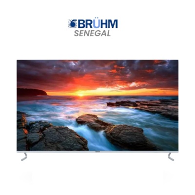 Téléviseur BRUHM 75 Pouces Smart TV – LED UHD 4K – Web OS – WiFi, HDMI, Bluetooth – BTF75W