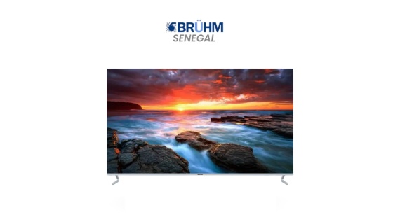 Téléviseur BRUHM 75 Pouces Smart TV – LED UHD 4K – Web OS – WiFi, HDMI, Bluetooth – BTF75W