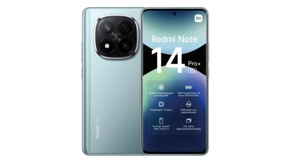 Redmi  |   Note 14 Pro+ 5G – 256 Go, 8 Go RAM  – Caméra 200 MP  Recharge 120W