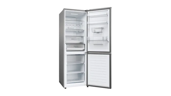 Réfrigérateur Haier HDPW5618DWPK – 350L, No Frost, Distributeur d’eau, 3 Tiroirs, Classe D – Gris – Image 7