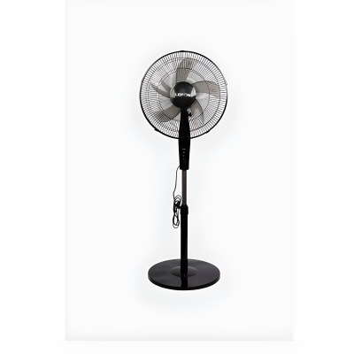 Ventilateur sur Pied Lefon FS4011 – 16 Pouces – Télécommande – 3 Vitesses – Silencieux – Noir