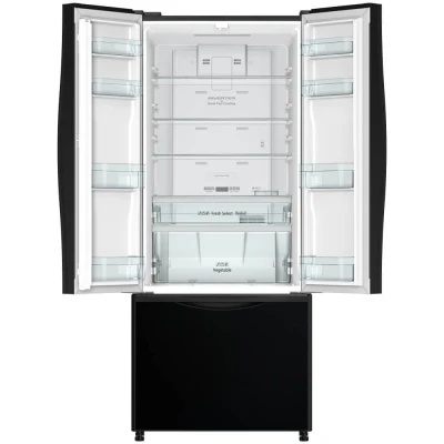 Réfrigérateur HITACHI Side by Side 3 Portes 465L – Noir R-WB710PUC9 GBK – Image 5