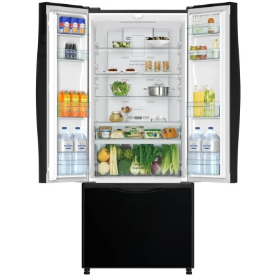 Réfrigérateur HITACHI Side by Side 3 Portes 465L – Noir R-WB710PUC9 GBK – Image 6