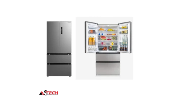 Réfrigérateur ASTECH Side by Side FSS690TD-DA – 467L, 2 Portes, Classe A+ – Image 2