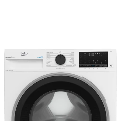 Machine à Laver BEKO 9KG 1200TR/MIN Blanc BMWH3941A – Image 5