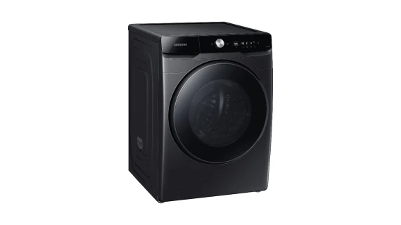 Machine à laver séchante Samsung 21 kg / 12 kg – WD21T6300GV – Inverter – EcoBubble – Noir Caviar – Image 2