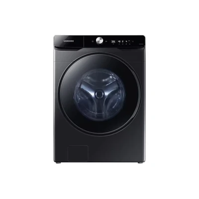Machine à laver séchante Samsung 21 kg / 12 kg – WD21T6300GV – Inverter – EcoBubble – Noir Caviar