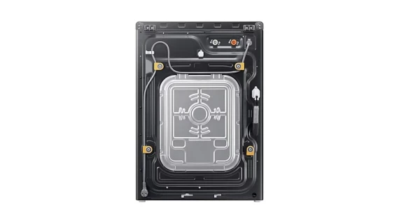 Machine à laver séchante Samsung 21 kg / 12 kg – WD21T6300GV – Inverter – EcoBubble – Noir Caviar – Image 4