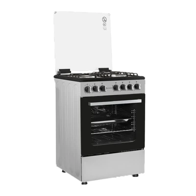 Cuisinière ENDURO AFS6040GGSIT – 4 Feux à Gaz 60x60 avec Four Grill – Image 2