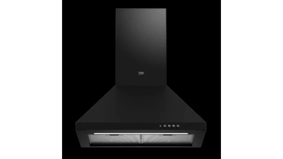 Hotte de Cuisine BEKO Aspirante 60 cm CWB6441BN – Noire, 3 Vitesses