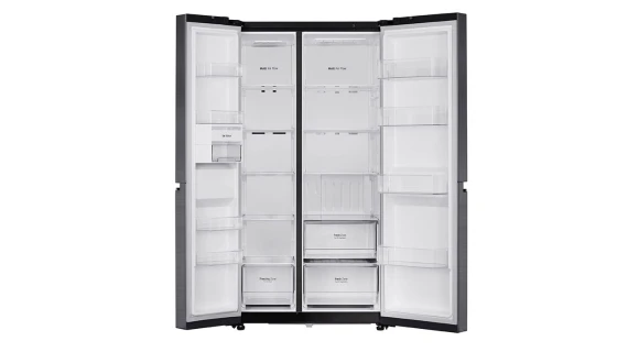 Réfrigérateur LG Side by Side 2 Portes 674L – Gris – GC-B257KQJW – Image 3