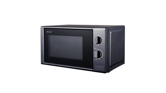 Micro-ondes SHARP R-20GB(S) – 20L, 800W, Design Noir Inox