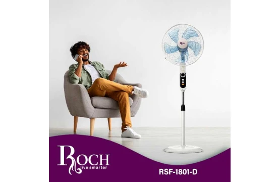 Roch Ventilateur Sur Pied 18″