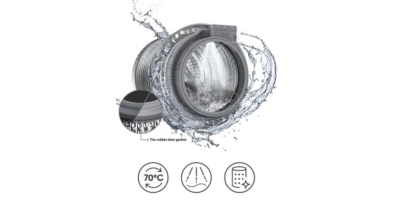 Machine à Laver & Séchante Samsung 17KG/10KG – WD17T6300GP/SP – Noir – Image 10