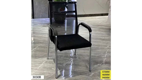 Fauteuil Visiteur 303ОВ – Noir