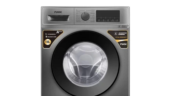 Machine à Laver FINIX 10KG Inverter Front Load - Gris - FIN100-IXDAOSE – Image 4