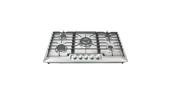 Plaque Encastrable Technolux 5 Feux Gaz Inox 90x60 – Réf. TEC5GG