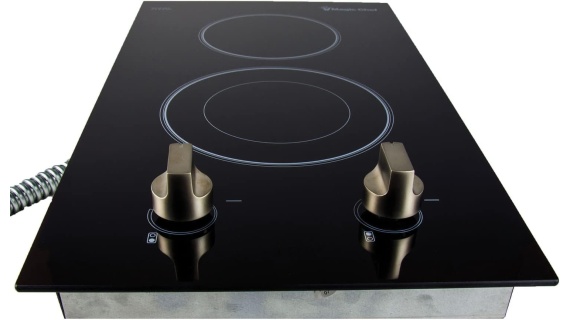 Plaque Encastrable 2 Feux Magic Chef Induction Électrique MCSCTE12BG1 – Image 4