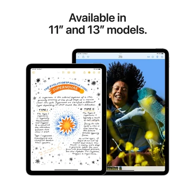 Apple  |  iPad Air 6 (6ᵉ génération)   Wi‑Fi + 5G   – 256Go, 5Go RAM  –  Ecran  10.9 pouces – Image 9