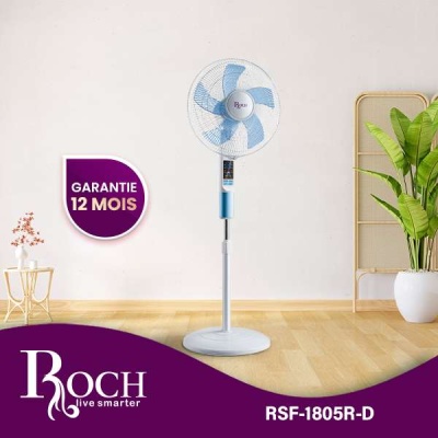 Ventilateur sur pied ROCH 18″ avec télécommande – RSF-1805R-D – Image 6