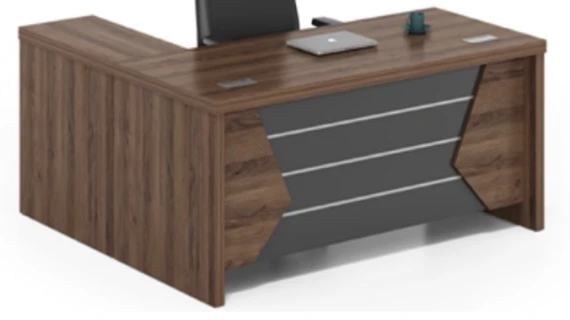 Table de Bureau Directionnelle OZ-2509-18  (1800W x 1600D x 750H)