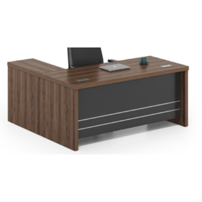 Table de Bureau Directionnelle OZ-2503-18  (1800W x 1600D x 750H)