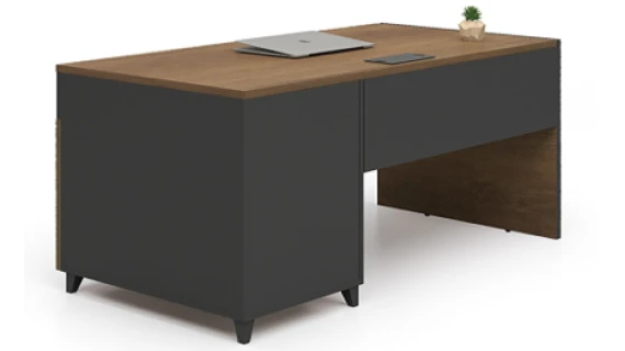 Bureau d’Ordinateur Compact OZ-1913-12 (1200W x 600D x 750H)