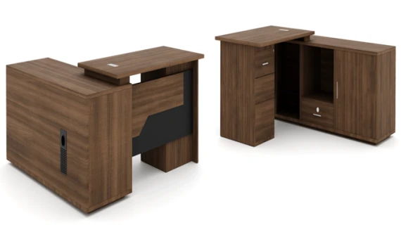 Bureau de Direction OZ-EDK03-16 (1600W x 1600D x 750H mm)