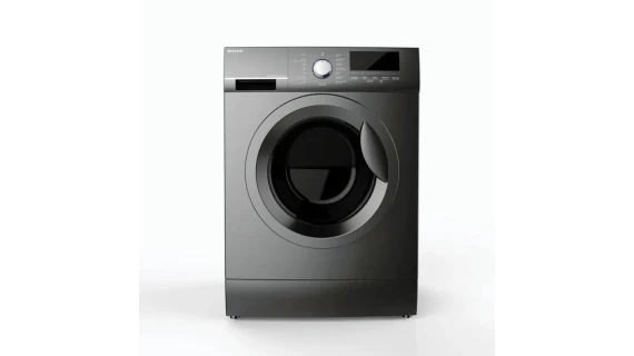 Machine à Laver SHARP 9KG Front Load Gris – ES-FEI912DZLS | Lavage Rapide  Programmes Intelligents