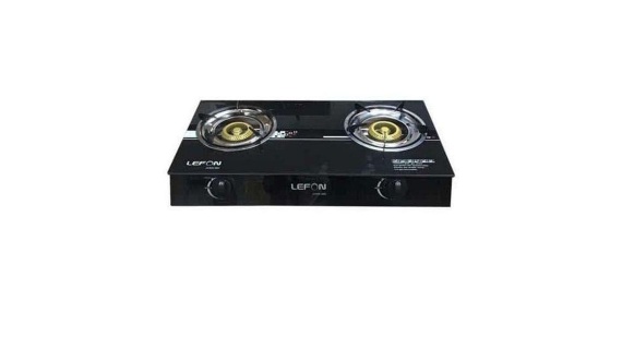 Plaque de cuisson LEFON 2 Feux à Gaz Noir – Réf. LFGS-2222
