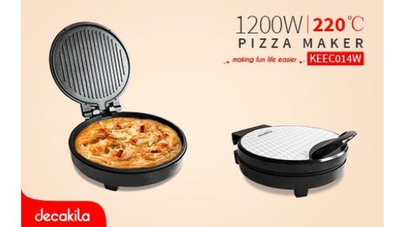 Machine à Pizza Électrique Decakila KEEC014W – 1200W – Image 2