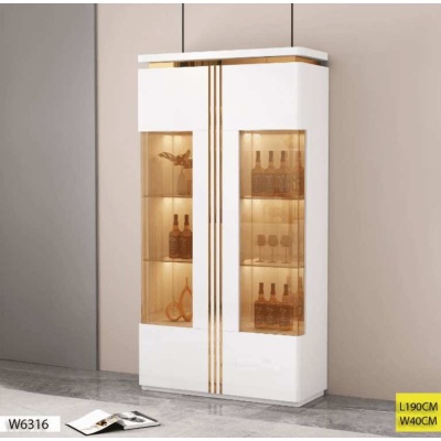 Vaisselier W6316 – Grande capacité et style épuré
