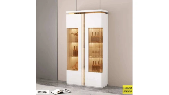 Vaisselier W6316 – Grande capacité et style épuré