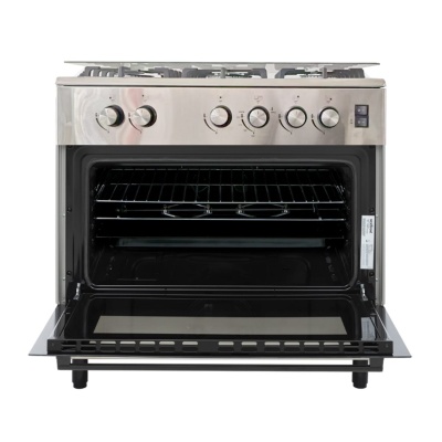 Cuisinière TECHNOLUX 5 Feux 80x60 Gaz Inox – TEC80 – Image 3