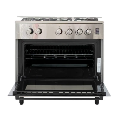 Cuisinière TECHNOLUX 5 Feux 80x60 Gaz Inox – TEC80 – Image 3