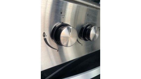 Cuisinière TECHNOLUX 5 Feux 80x60 Gaz Inox – TEC80 – Image 6