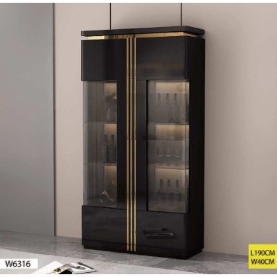 Vaisselier W6316 – Sobriété élégante et rangement généreux