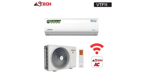 Climatiseur SPLIT ASTECH 18VTF111 - 18000BTU INVERTER + GAZ R410 - 2.5CV
