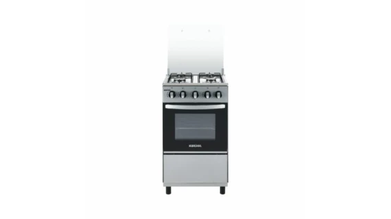 Cuisinière BRUHM 50×50 – 4 Feux Silver BGC-5540IF